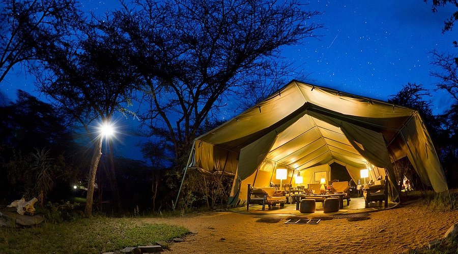 Porini Mara Camp mess tent